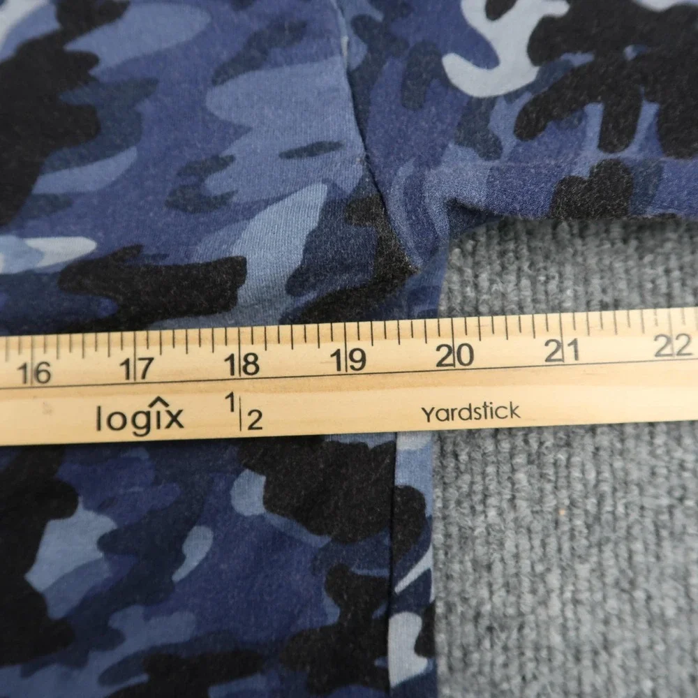 Tahari‎ Sweater Mens Medium Camouflage Pullover Crewneck Camo Long Sleeve